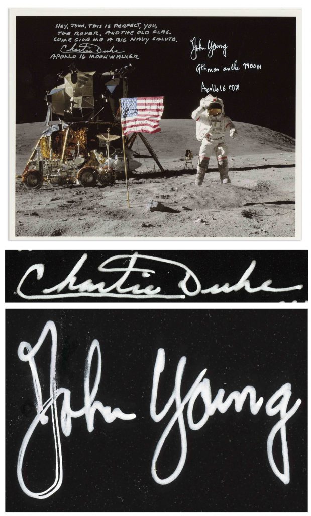 S-65-63873 Gemini 7 moon over earth red number photo