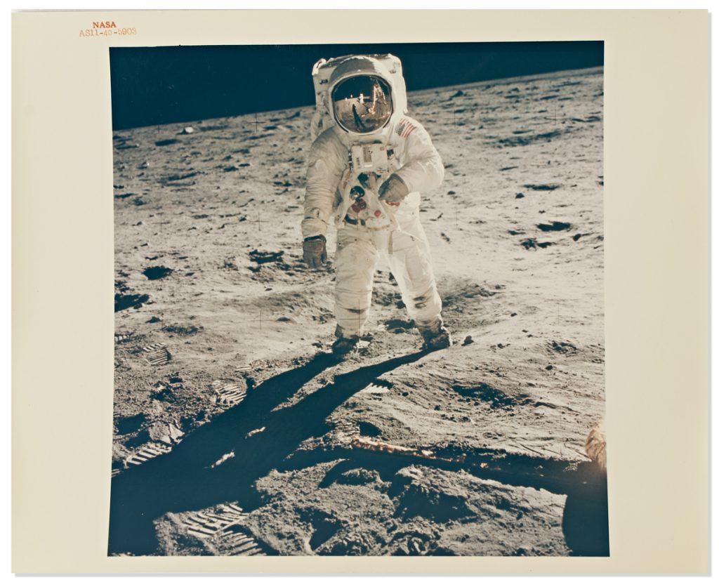 Lunar Orbiter IV-186M NASA-LRC 18x20 photo