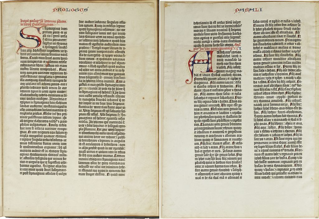 Evangelium sanctum in Arabic and Latin 1591