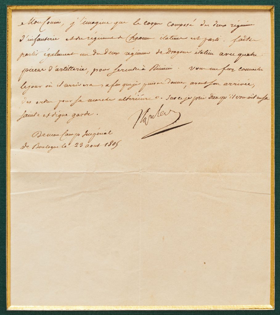 Marie Antoinette document signed