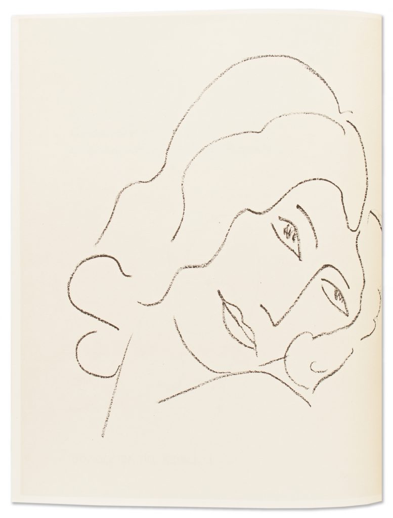Henri Matisse signed Les Fleurs du Mal book
