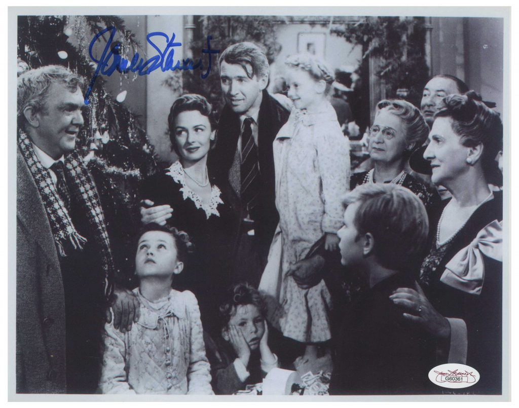 Grace Kelly James Stewart Rear Window signed photo