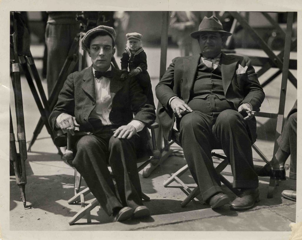 Buster Keaton signed photo