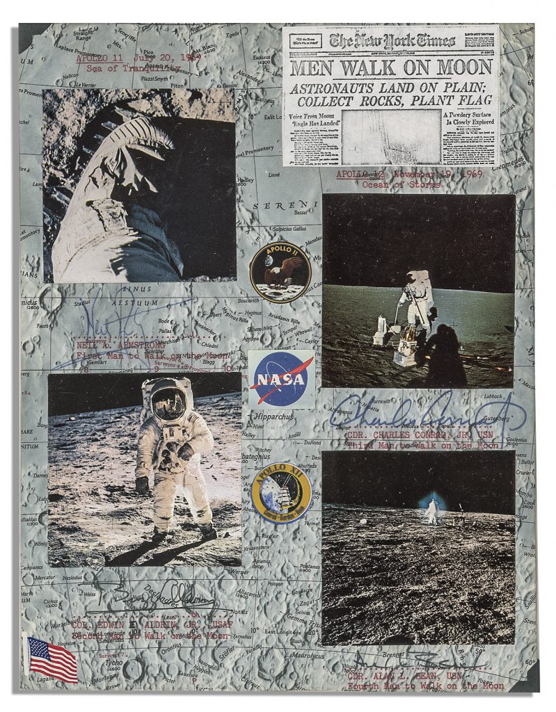 Alan Bean Signed Houston We Have Problem of 1000