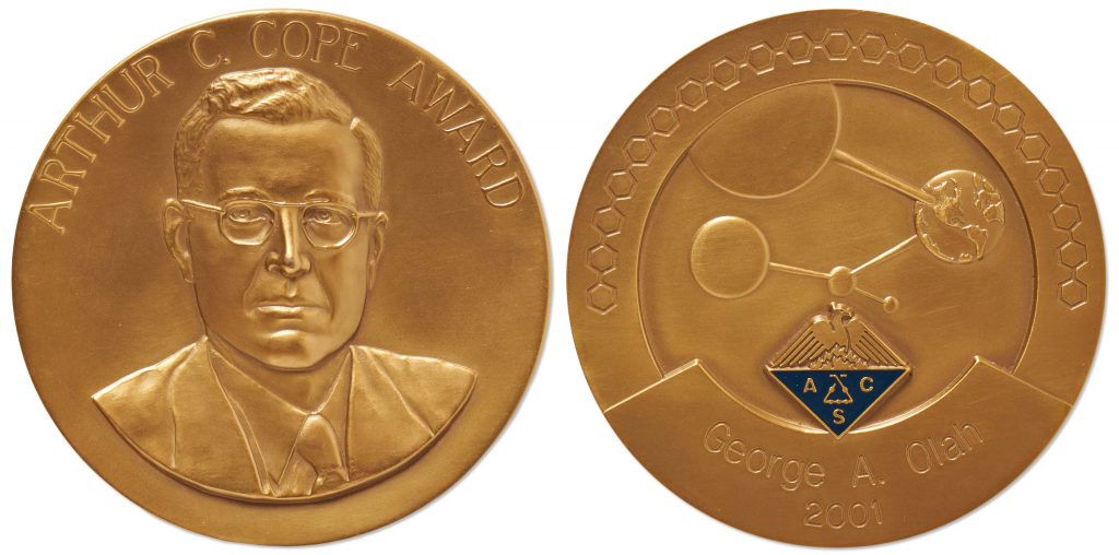 Arthur C Cope medallion