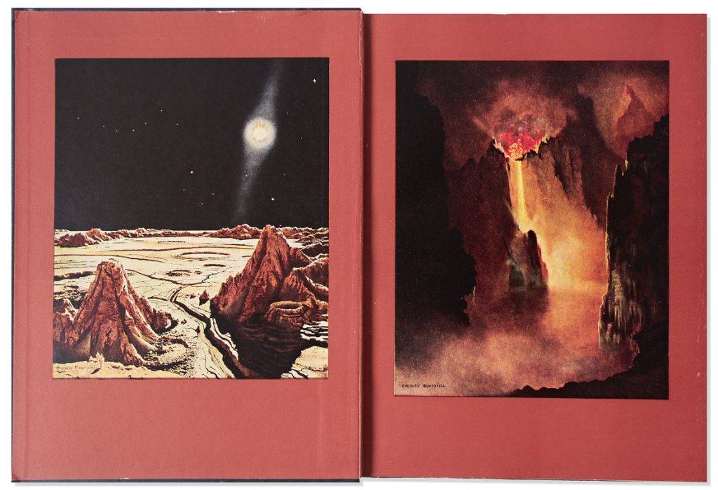 Chesley Bonstell signed book