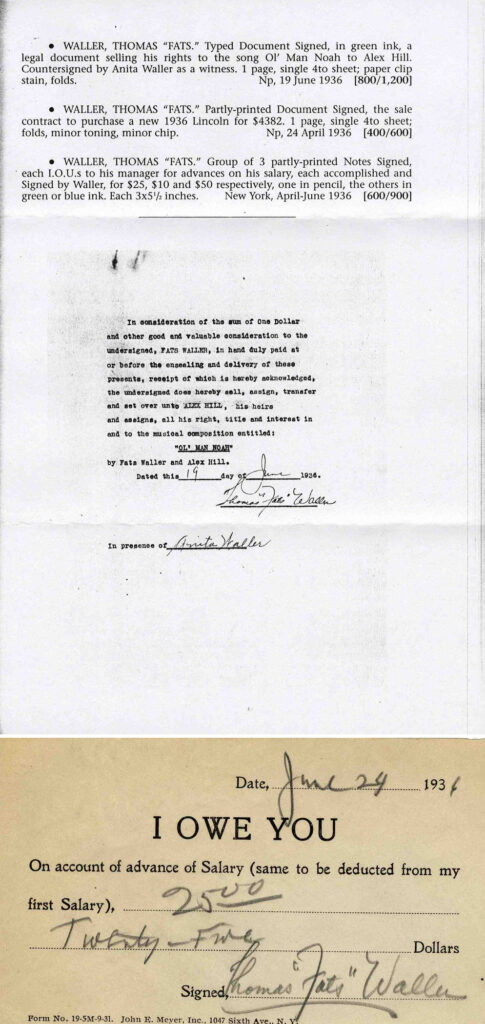 Fats Waller Radio's Harmful Armful Poster