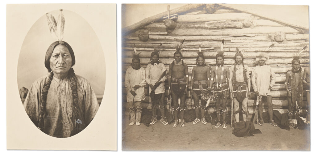 Navajo Delegation in Washington DC albumen